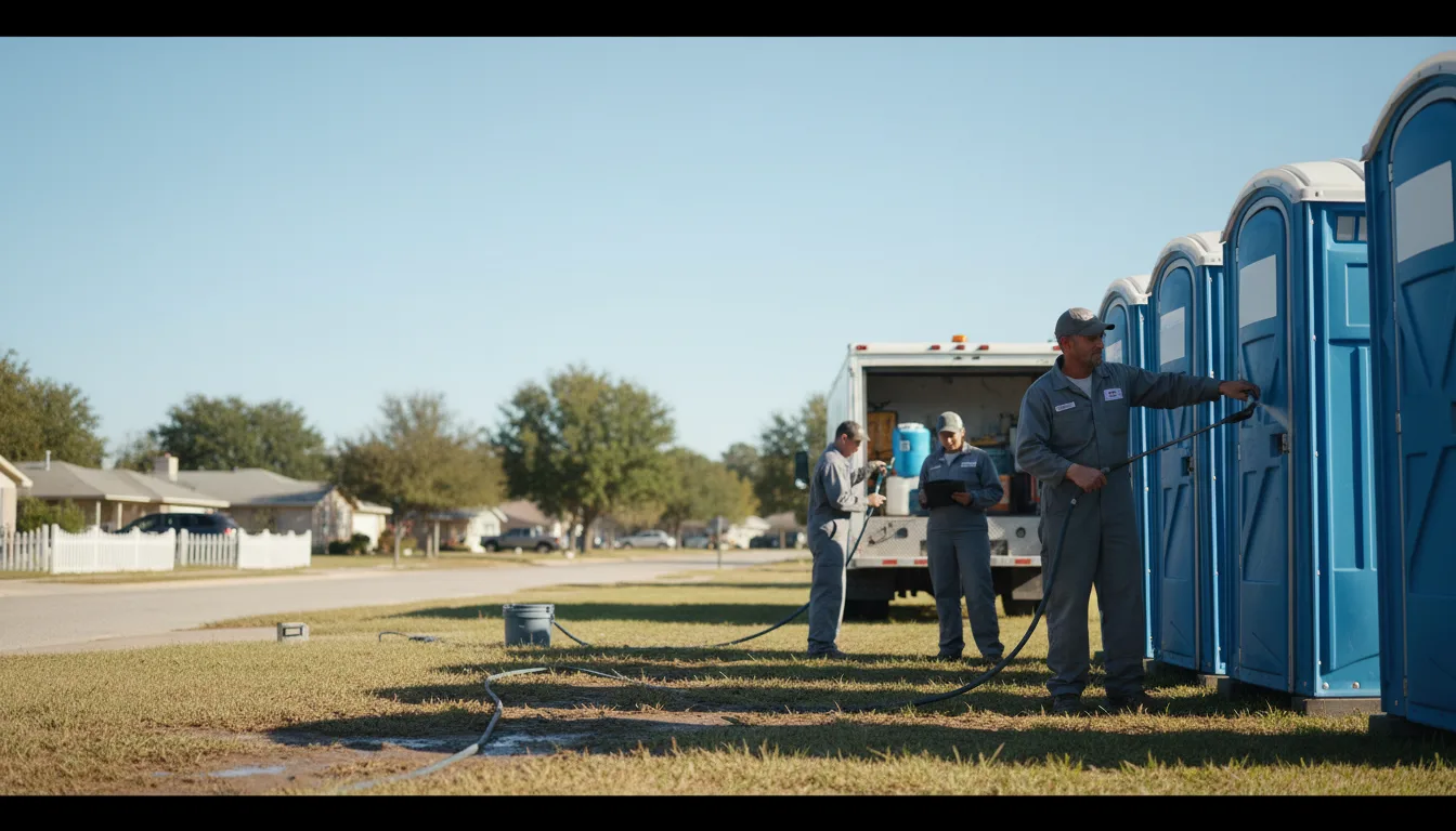 Long-Term Portable Toilet Rental in Dannebrog, NE near me